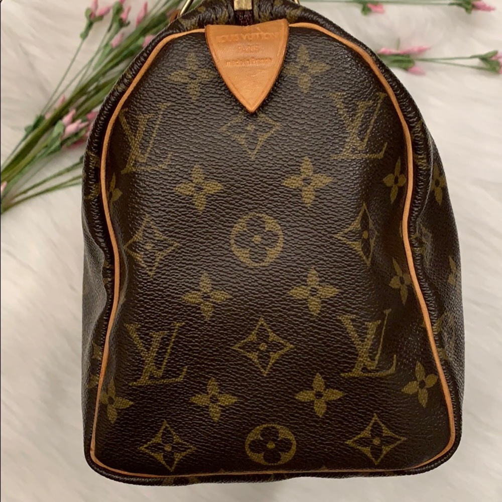 Louis Vuitton Monogram Mini Satchel in Brown and Tan Leather - Picture 4 of 16